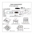 thumbnail image 3 of Hub USB de Cargador Rápido Ligero de 27 W para Model y 2021-2023 con Estación de Acoplamiento Inteligente de Apertura, 3 of 5