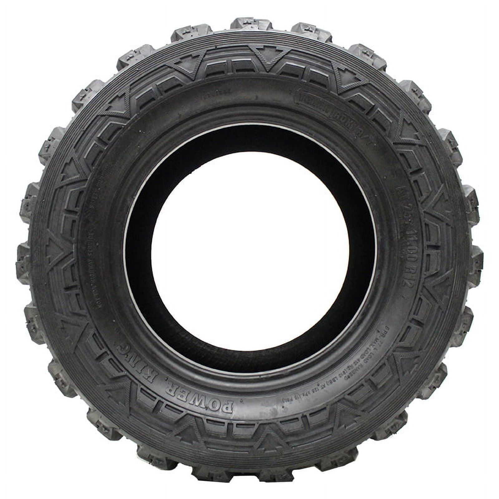 Set of 4 Power King TERRAROK A/T 25/8.00R12 D Tires