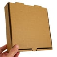 thumbnail image 4 of FRCOLOR Brown Paper Small Pizza Boxes for and Sturdy Takeout Containers 10pcs, 4 of 6