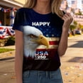 thumbnail image 2 of vigerkar USA US Flag Patriotic 4th of July America T-Shirt (Black, L), 2 of 4