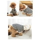 thumbnail image 4 of Methold Sudadera con capucha de algodón a rayas Suéter para perros Cálido y de moda Fácil de usar Ropa para mascotas de patas Raya caqui Type3 NO3, 4 of 6