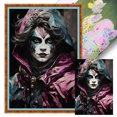 thumbnail image 1 of Hilo Algodón Ecológico Bordado 11CT 3 Hebras Impresión 40x60cm Kit Serie Personajes Punto Cruz Payaso, 1 of 9