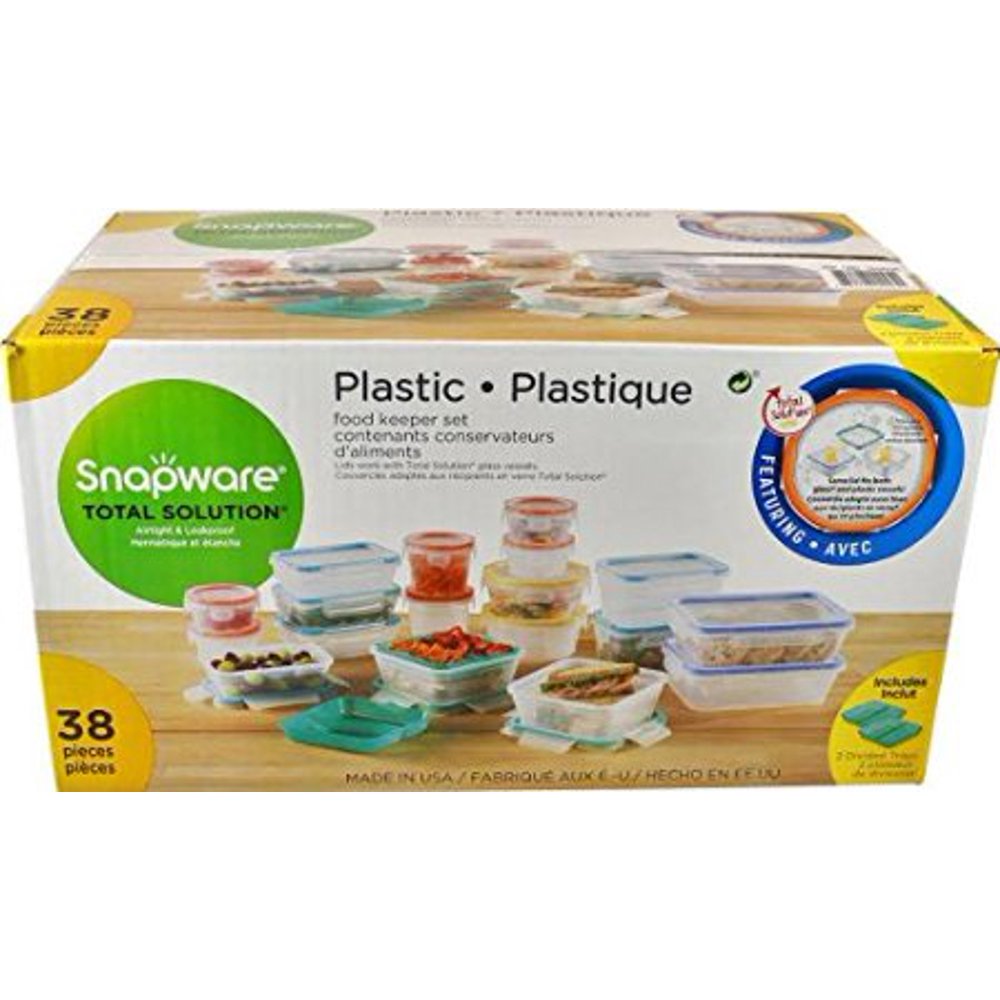 Snapware 38pc Plastic Food Storage Set