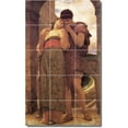 thumbnail image 1 of Ceramic Tile Mural-Frederick Leighton Men Women Painting 17. 24" w x 40" h using (15) 8 x 8 ceramic tiles, 1 of 3