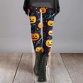 thumbnail image 2 of Leggings for Women Tummy Control Autumn And Winter Artistic Printed Soft Stretchy Pants Fitness Clothing XXL, 2 of 5