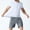 White, variant on Xihbxyly Mens Shirts Quick Dry Gym Tshirts Crew Neck Short Sleeve Soft Fitted Tees Mens Dress Shirts Solid Loose Fit Casual Tops Casual for Running
