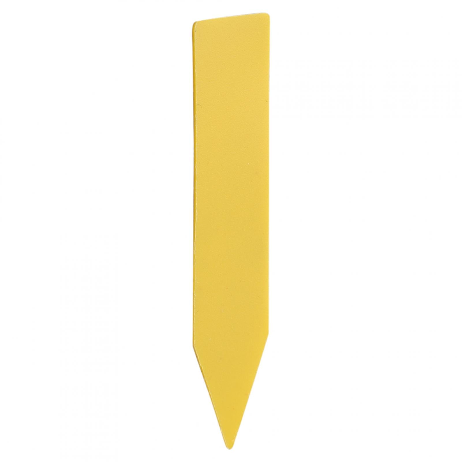 100pcs Tiquettes Marque Plantes En Plastique Tiquettes Impermables Pour