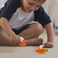 thumbnail image 5 of Product Categorization Novelty Wind Up Rabbits with Carrot Pull Toy for Kids Age 2+ Product Title Wind Up Rabbit Pull Toy Entertainment for Little Ones, 5 of 5