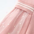 thumbnail image 3 of Big Girls Tulle-Dresses 2025 Size 3-14 Teens Kids Cute Ruffle Sleeve Button Collared Pullover Comfort Vacation Dresses, 3 of 7