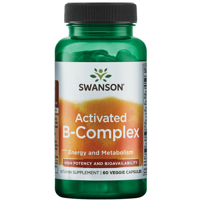 Swanson Activated High Potency and Bioavailability 60 Veggie