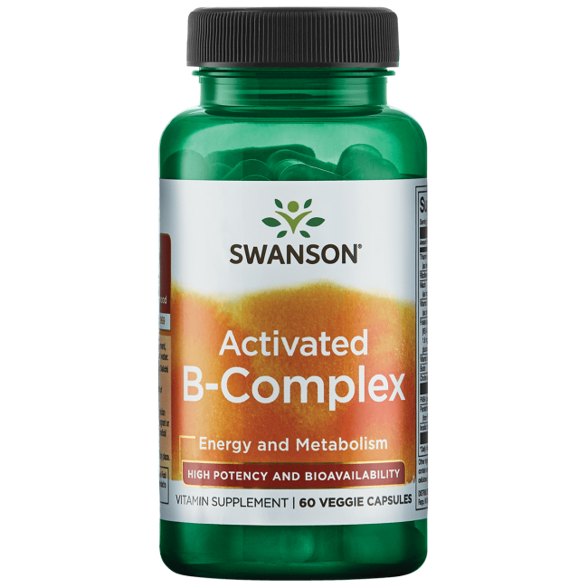 Swanson Activated High Potency and Bioavailability 60 Veggie