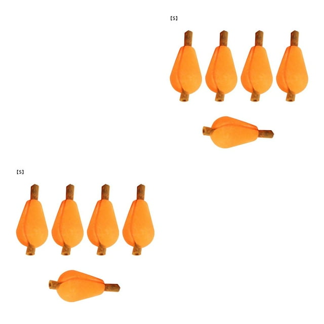 facefd 1/2/3/5 Ensemble de Bobber de Pêche Dido Mousse Réutilisable Bouée de Lancer en Liège Kit de Pêche Extérieur Rouge 5 Pcs Gouttelettes 2 Pcs
