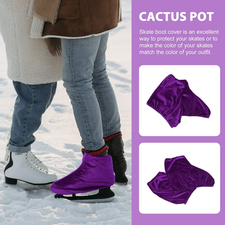Purple boot covers discount