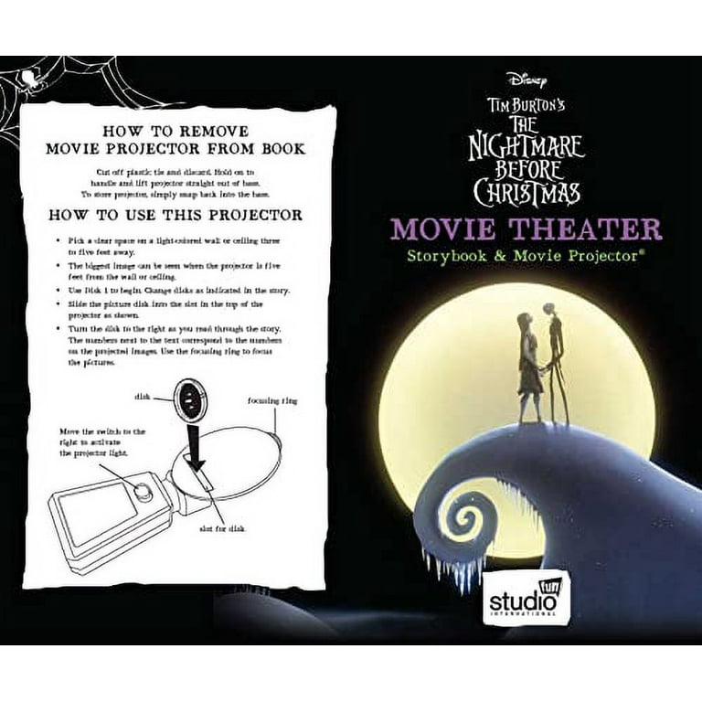 Disney The Nightmare Before Christmas: The Story of the Movie in