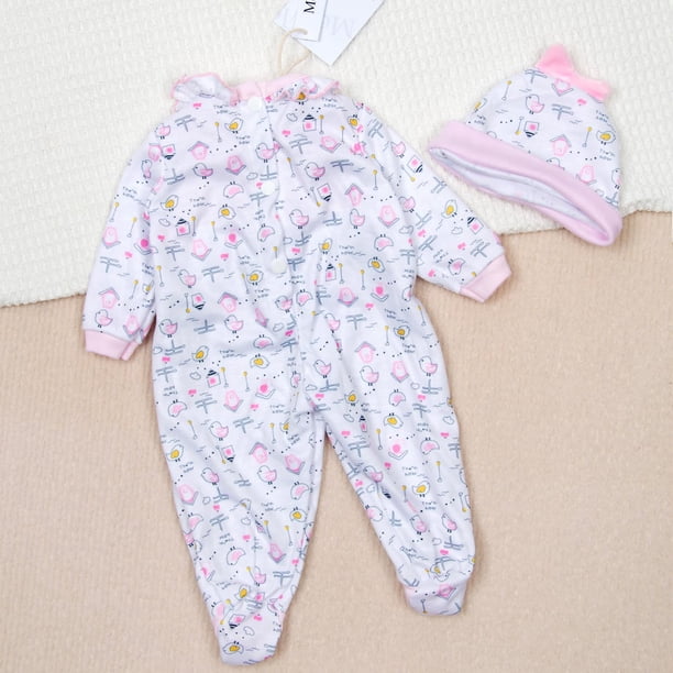Conjunto De 3 Piezas Para Muñeca Reborn De 22 Pulgadas: Vestido Rosa, Diadema Y Pañal, De MAIHAO