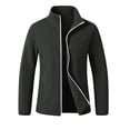 thumbnail image 5 of yillto Womens Fleece Jackets Zip up Lightweight Soft Long Sleeve Mock Neck Outwear Coats with Pockets, 5 of 5