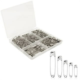 360 Pack Multiuse Safety Pins Heavy Duty Small Large Bulk Steel