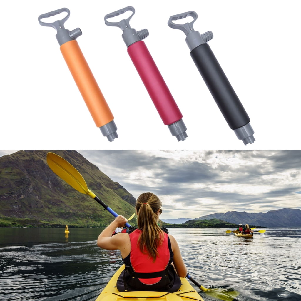 WINDLAND Hand Water Pump Portable Sump Pump, Must Have Emergencies Equipment for Kayaker