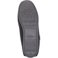 thumbnail image 7 of SNUGRUGS Men's Rubber Sole Suede Sheepskin Moccasin Slippers - Dark Grey - US 10, 7 of 7