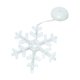 thumbnail image 1 of Luces nocturnas Flybaeast, guirnalda de luces navideñas con ventosa, luces colgantes de colores, luces intermitentes, luces decorativas para escaparates y habitaciones festivas (B), 1 of 3