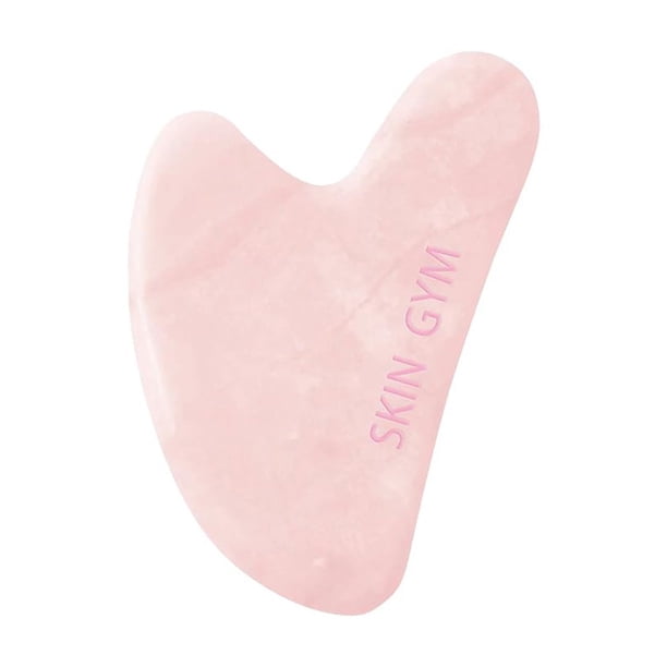 Masajeador facial Skin Gym Rose Quartz Sculpty Heart Gua Sha