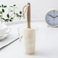 thumbnail image 2 of Loofah Back Scrubber for Shower, Shellvcase Loofah on a Stick with Natural Loofah Exfoliating Body Scrubber With Long Wooden Handle Back Brush For Men & Women in Bath Spa Shower, 2 of 6