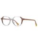 thumbnail image 1 of CARBONLIKE Fashion Polygon Color Eyeglasses Tr90 Metal Bisagra Anti Blue Light Eyeglasses LingWen 8390606057082, 1 of 1