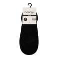 thumbnail image 1 of Pack Linners George para Dama Diseño Liso Negro 5 Pares Unitalla, 1 of 4