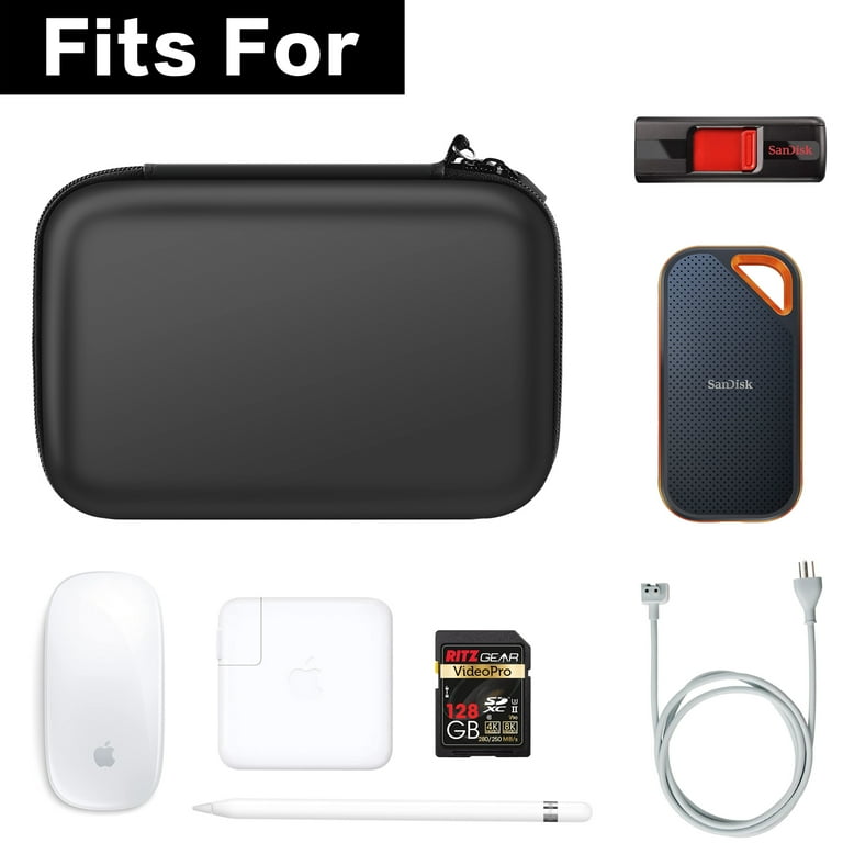 Magic Mouse Case for MacBook Pro Charger and Apple Pencil Fake