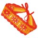 thumbnail image 1 of Ofertas Únicas 1 Pc Diadema de Encaje Hueco Tejido de Ganchillo?Diadema para Mujeres 21.65"x3.15" Naranja, 1 of 4