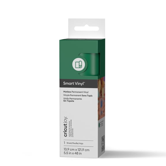 Cricut Joy™ Smart Vinyl™ Matless Permanent Vinyl, 5.5" x 48",Grass