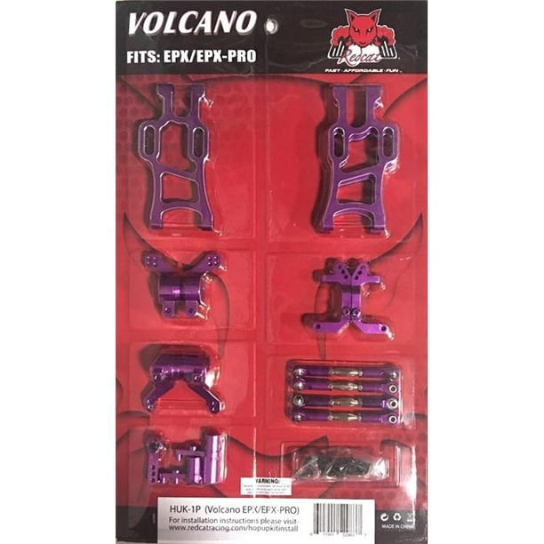 Redcat Racing HUK-1P Volcan EPX Hop Up Kit&44; Violet