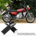 thumbnail image 2 of Pair of Motorcycle Rear Passenger Foot Pegs Pedal Footrest for Suzuki GN125/QJ25/GS125/GT125-5, 2 of 3