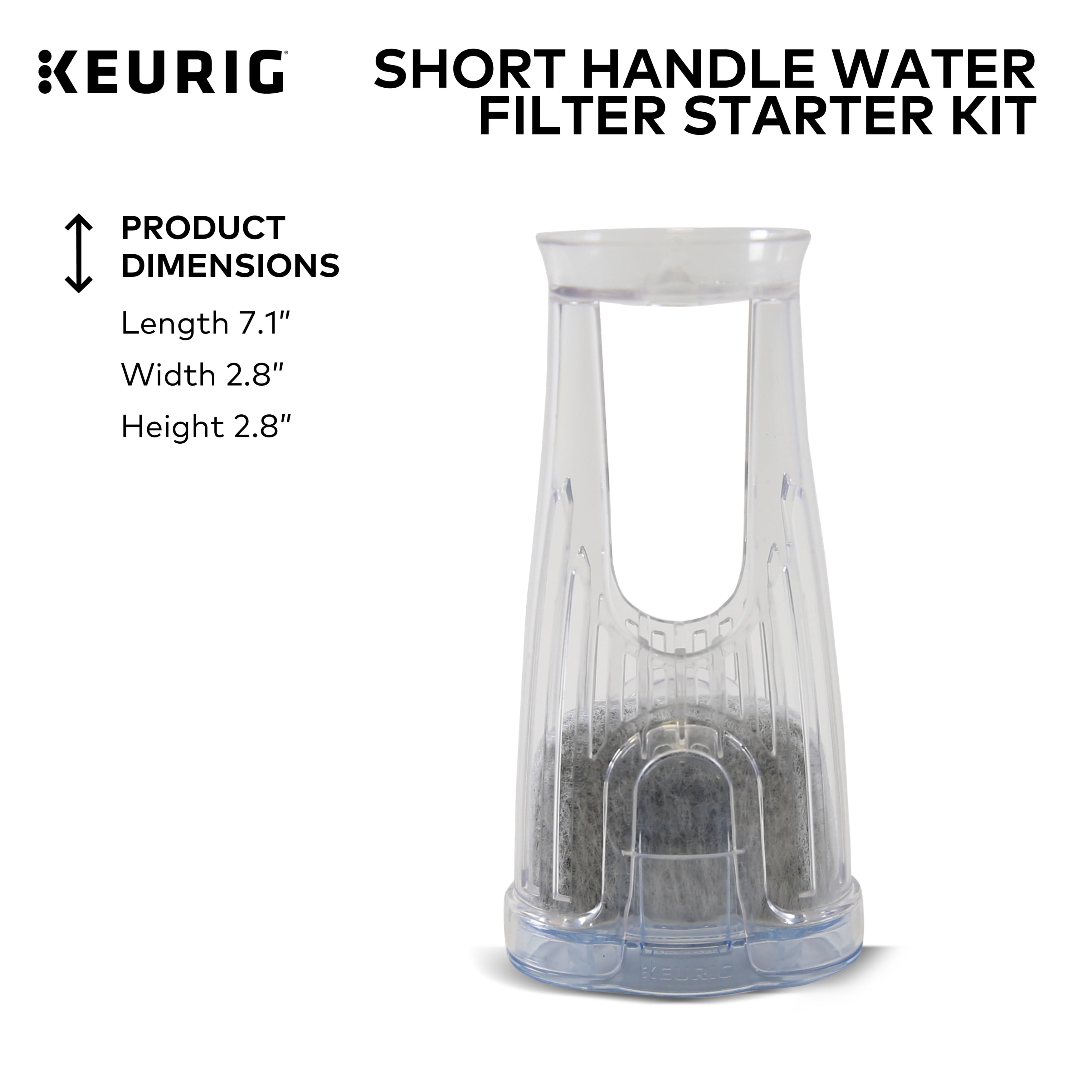 Keurig® Short Reservoir Water Filter Kit
