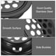 thumbnail image 4 of Cubierta de ventilación circular de 12 piezas, ventilación de sofit de 50 mm/2", cubierta de ventilación de sofit de acero inoxidable negra, 4 of 7