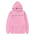 thumbnail image 5 of LIUJUNSHOP Hoodie Christian Hoodies for Women Preppy Letter Graphic Printed Comfy Casual Long Sleeve Pullover Sweatshirts Pink 12-13 Years, 5 of 8