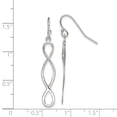thumbnail image 2 of 925 Sterling Silver Twist Drop Dangle Earrings, 2 of 6
