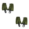 thumbnail image 1 of Soidarity 2 piezas al aire libre senderismo caminar Oxford tela impermeable esquí Legging polainas térmicas escalada Camping negro Type6 NO6, 1 of 6