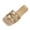 Slipper - Gold, variant on Slides for Women Summer Open Toe Flat Sandals Metallic Shiny Finish Double Straps with Dainty Bowknots Slip On Beach Vacation Shoes Casual Daily Footwear