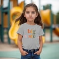 thumbnail image 2 of BOOMNY Toddler Baby Girls Tshirts Short Sleeve T Shirts for Girls Big Sister Letter Graphic Breathable Loose Fit Cozy Childrens Athletic Tees, 2 of 7