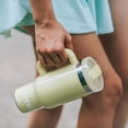 thumbnail image 5 of RTIC 16 oz Ceramic Lined Road Trip Tumbler, Leak-Proof Covered Straw Lid, 2 Pack, Sunlight Glitter, 5 of 7