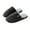 Black, variant on AUXDIQ Women Men Comfort House Slippers Warm Home Shoes Anti-Skid Slippers Outdoor Indoor