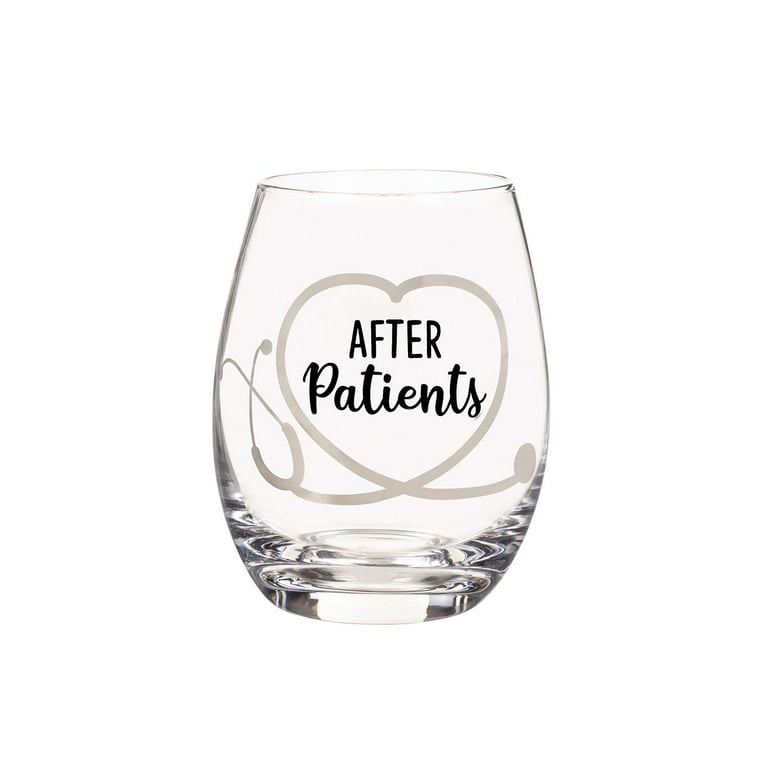 Before Patients After Patients Coffee Mug and Wine Tumbler Set