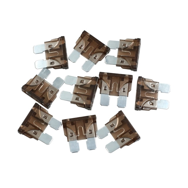 10Pcs Fusible Universal 7,5A Tipo Cuchilla Mediana para Auto, Motocicleta, Bote DC 5V-32V