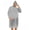 Gray, variant on NFTIGB Ultralight Portable Rain Poncho Waterproof Hooded Raincoat for Backpacking Hiking Camping Fishing Cycle Cover Emergency Rain Gear Men Women Gray