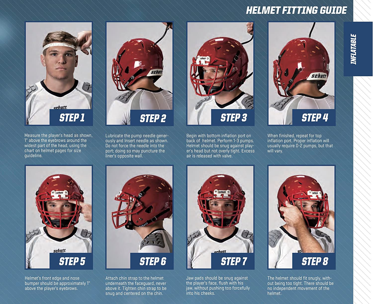 Schutt Adult Air Xp Pro Vtd II (No Mask) All Colors & Sizes