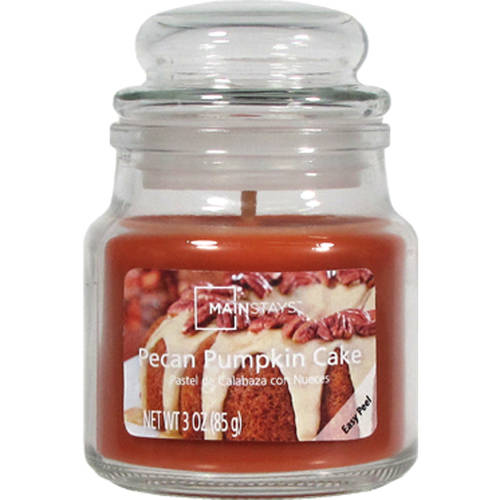 Mainstays 3 Ounce Pecan Pumpkin Cake Candle
