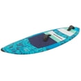thumbnail image 1 of Airhead Wakeboard AHWS-F06 Spectrum; Longueur 63 Pouces x Largeur 20-1/2 Pouces Central; avec Sangles de Pied; Bleu/noir et Blanc; Fibre de Verre; avec 3 Ailettes de Surf, 1 of 1