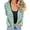 Mint Green, variant on Womens Sequin Open Front Cardigan Sweaters Long Sleeve Sparkly Elegant Cardigans Shimmer Glitter Loose Jackets Mint Green