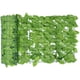 thumbnail image 5 of Pared de plantas verdes artificiales con hojas verdes simuladas, valla de ratán, decoración para balcón, 5 of 6